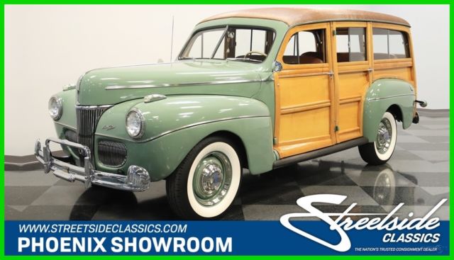 1941 Ford Super Deluxe Woody Wagon