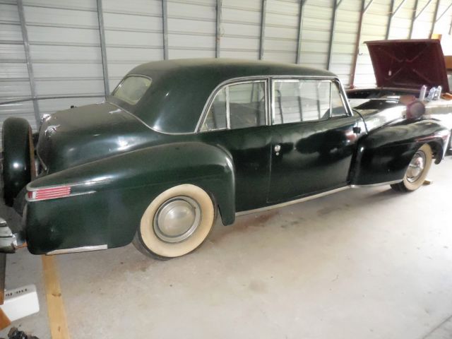 1947 Lincoln Continental Stainless Trim is in good shape