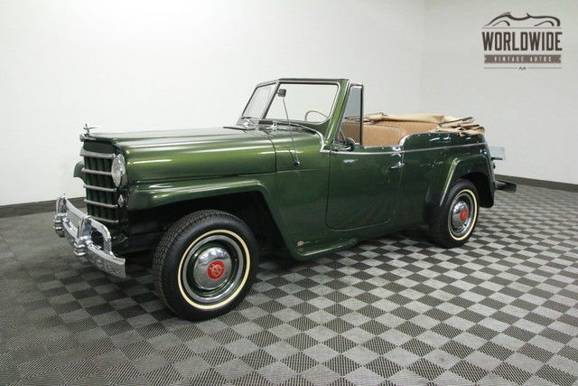 1951 Willys JEEPSTER FRAME OFF RESTORED. SHOW OR GO!