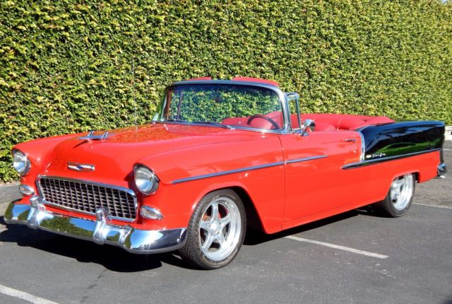 1955 Chevrolet Bel Air/150/210 Convertible Restomod with V8, Automatic & AC