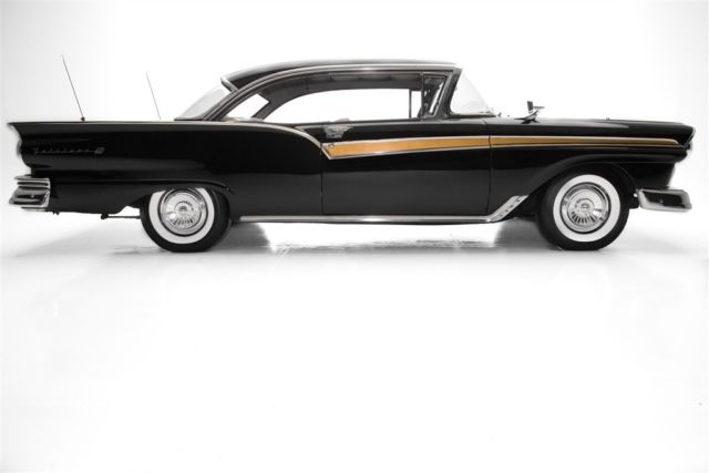 1957 Ford Fairlane Black on Black ,  V8 Show Chrome, (WHOLESALE CLEAR