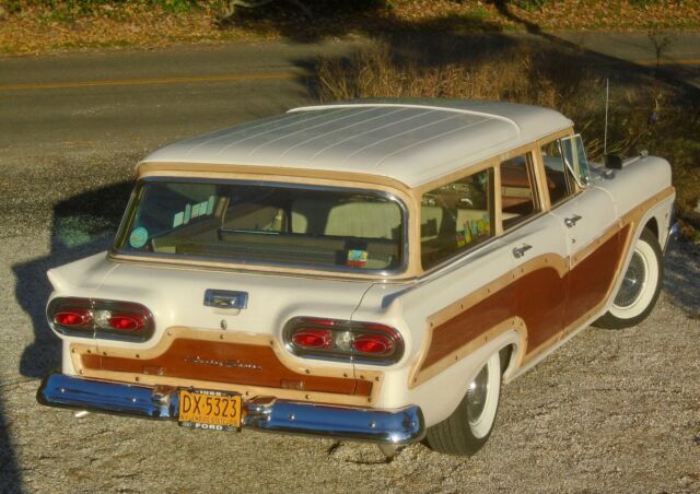1958 Ford Country Squire Woody 9 Passenger Wagon 54K Miles