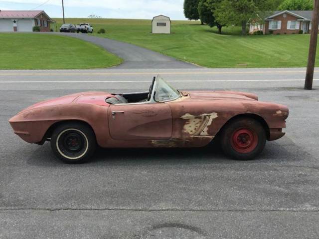 1961 Chevrolet Corvette #s Matching Engine and Drive Trans