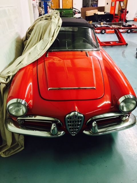 1964 Alfa Romeo Giulia 1600 Spider Veloce