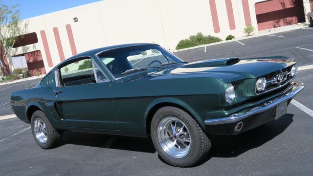 1965 Ford Mustang FASTBACK 2+2 289 4 SPEED A CODE! IVY GREEN METALLI