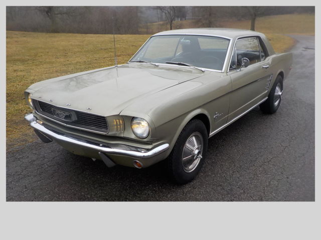 1966 Ford Mustang **NO RESERVE** Coupe Standard Shift