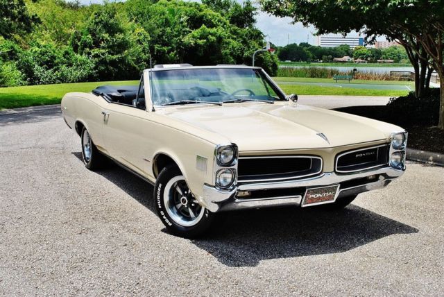 1966 Pontiac Lemans Convertible 326 HO 2 Owner Well Optioned Very Original!