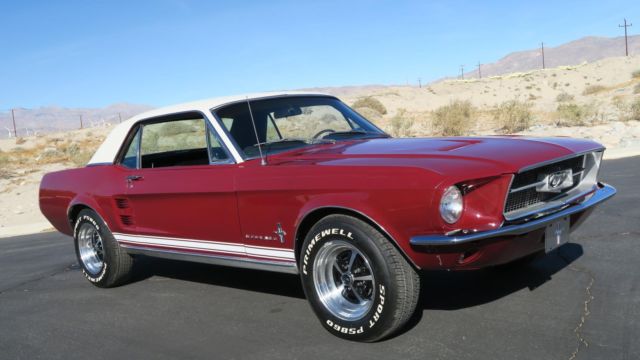 1967 Ford Mustang 289 V8 C CODE SAN JOSE CAR! AC! P/S! JUST RESTORED