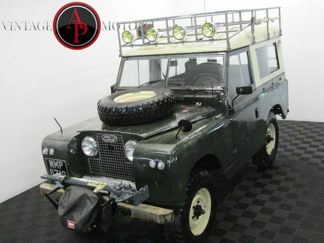 1967 Land Rover SERIES 2A CRATE MOTOR W/ OVERDRIVE!
