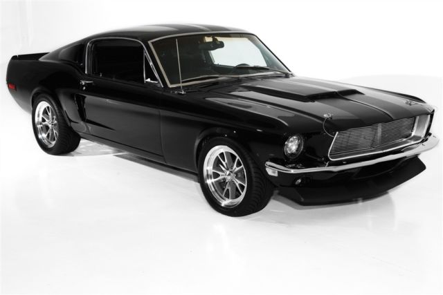1968 Ford Mustang Black Shelby Options, 5-speed
