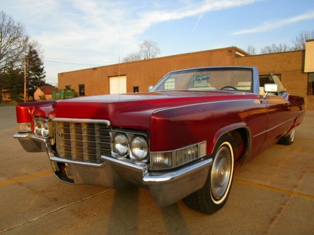 1969 Cadillac DeVille NO RESERVE AUCTION - LAST HIGHEST BIDDER WINS CAR!