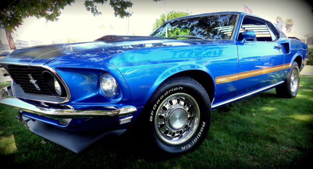 1969 Ford Mustang fastback sport coupe