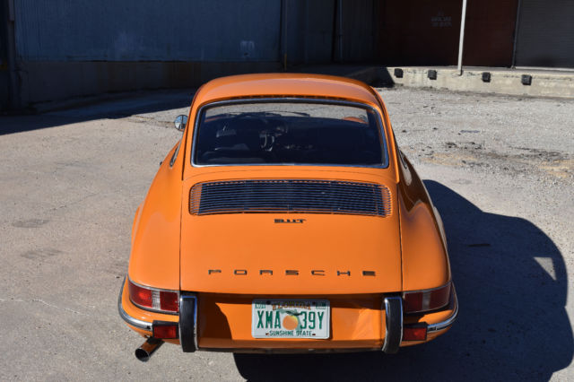 1970 Porsche 911 #1414 signal-orange project, NO RESERVE!!!