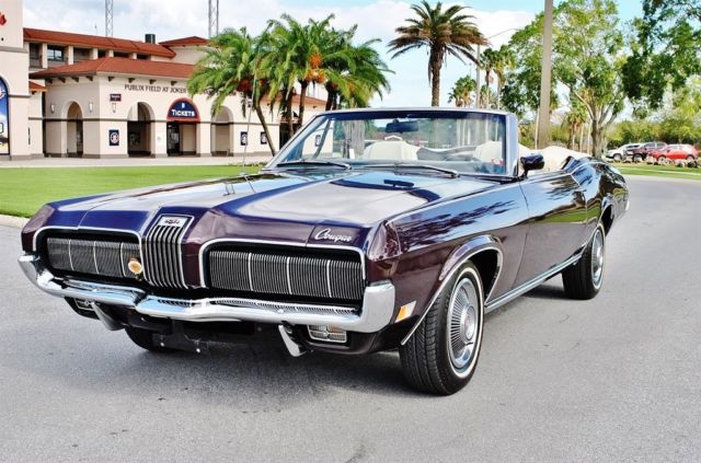 1970 Mercury Cougar XR7 Convertible 351 V8 Cleveland Absolutely Gorgeous