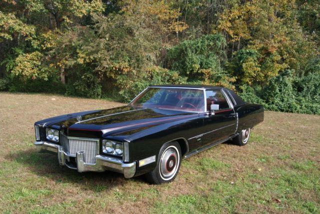 1971 Cadillac Eldorado BLACK - READ LEATHER