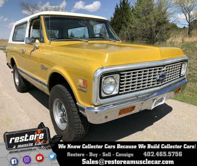 1972 Chevrolet Blazer K5, 4x4 Cheyenne, 59k miles, Clean Texas Survivor