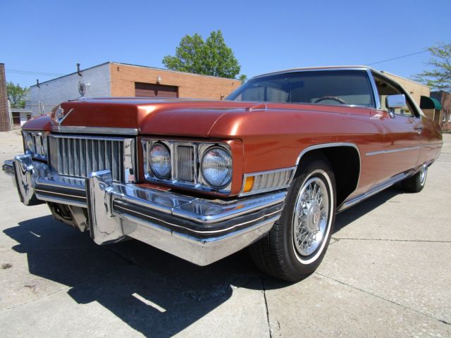 1973 Cadillac DeVille NO RESERVE AUCTION - LAST HIGHEST BIDDER WINS CAR!
