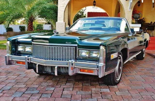 1976 Cadillac Eldorado Convertible 37,582 Original Miles
