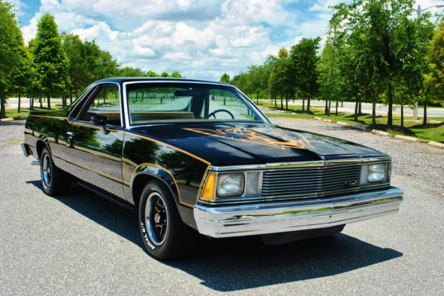 1981 Chevrolet El Camino Black Knight Tribute Simply Stunning Restoration!