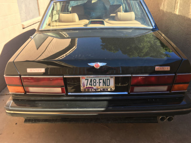 1989 Bentley Turbo R Enter item specific valued
