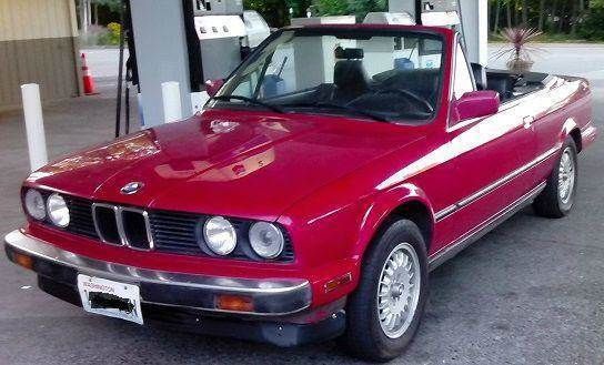 1989 BMW 3-Series 325IC Sports Recaro seats E30