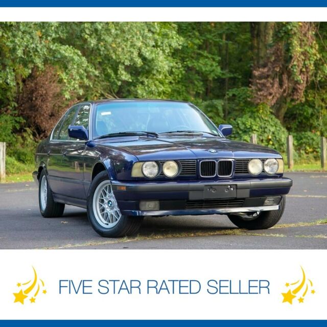 1989 BMW 5-Series 535i L6 Automatic Serviced Collectible E34 Carfax!