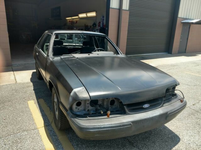 1989 Ford Mustang BLACK