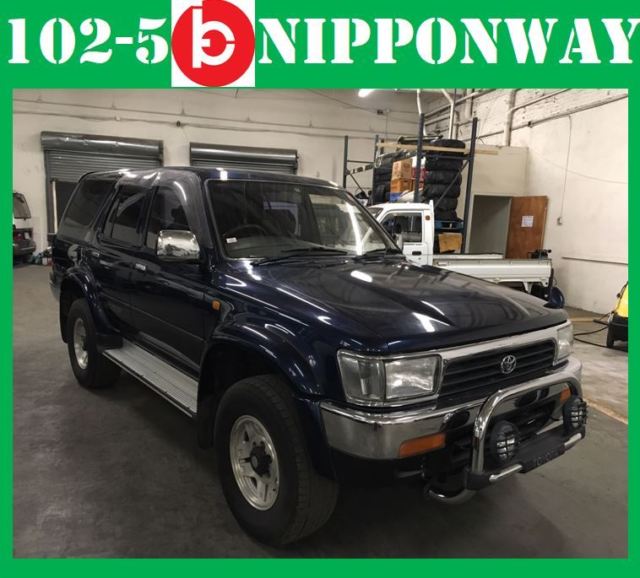 1992 Toyota Hilux Surf Fuel Injeted Intercooler SSR-X Turbo Diesel Extreme 4WD