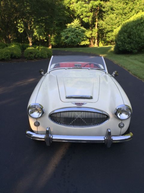 1962 Austin Healey 3000 BT-7 2x2 with operating electric overdrive