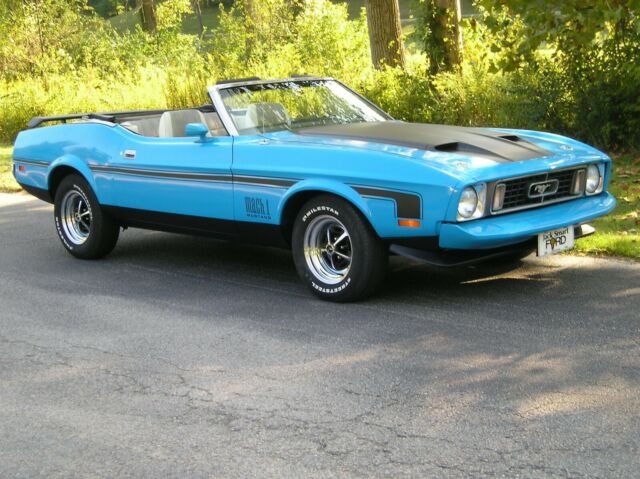 1973 Ford Mustang GRABBER BLUE