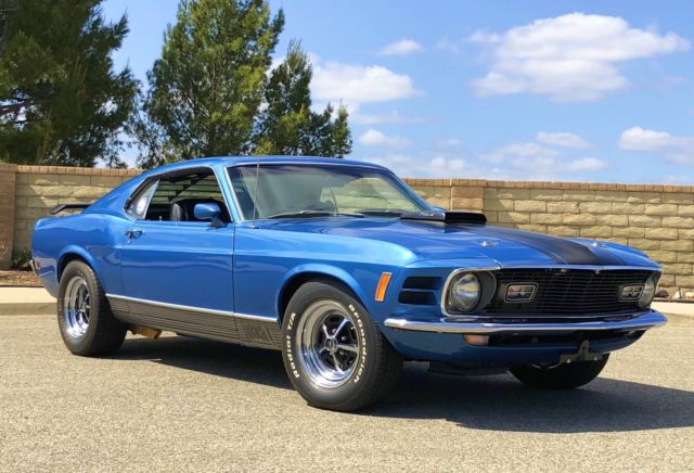 1970 Ford Mustang Mach 1 "R" Code 428 SCJ 4 Speed