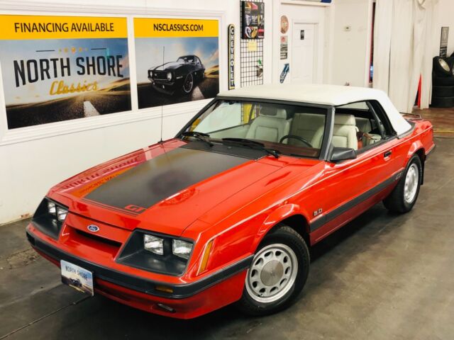 1986 Ford Mustang - GT CONVERTIBLE - LOW MILES - SEE VIDEO