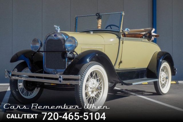 1928 Ford Model A Roadster Original Restoration and Sheet Metal