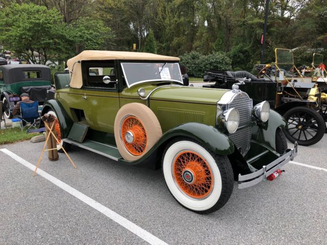 1929 Packard Model 626 Convertible Coupe