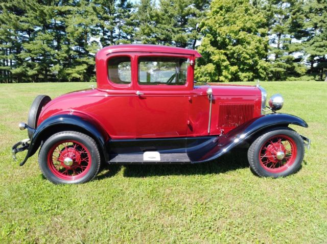 1930 Ford Model A 5 Window Coupe with Rumble Seat
