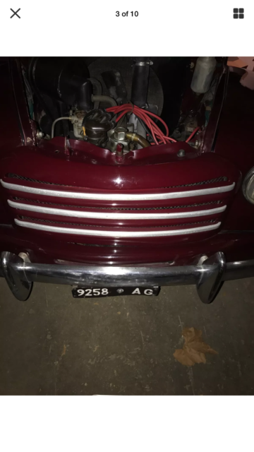 1951 fiat topolino rare collector car for sale: photos, technical specifications, description