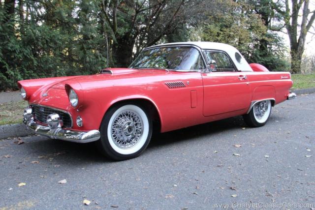 1956 Ford Thunderbird - Sunset Coral. RESTORED. Excellent! See VIDEO