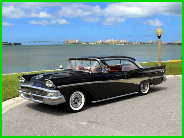 1958 Ford Fairlane 352 V8  "H" Code Engine factory rated 300 HP with automatic