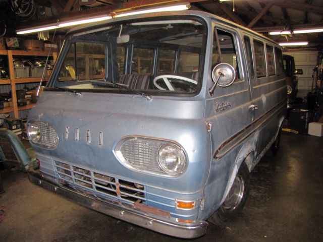 1963 Ford E-Series Van club wagon deluxe