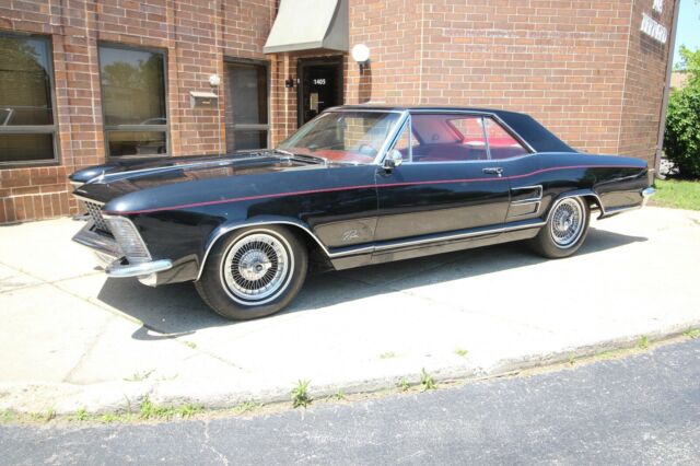 1964 Buick Riviera - Factory Black/Red