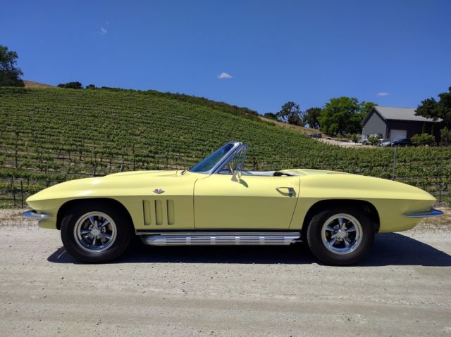 1965 Chevrolet Corvette Convertible with side pipes