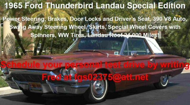 1965 Ford Thunderbird Special Edition Landau