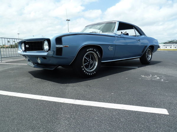 1969 Chevrolet Camaro SS396 Rare Numbers Matching Protec-O-Plate Real!