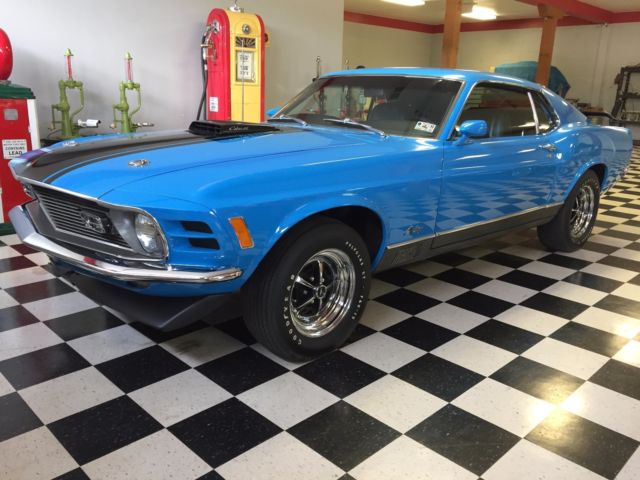 1970 Ford Mustang Mach 1 428 SCJ 4/speed W/Drag Pack