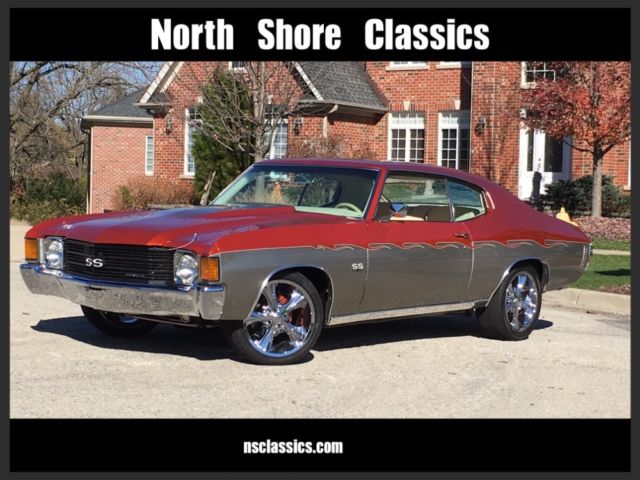 1972 Chevrolet Chevelle -SHOW CAR-HIGH END CUSTOM PRO TOURING BUILD-SEE VI