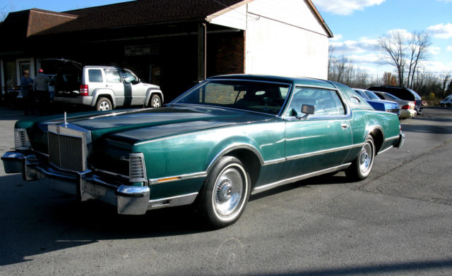1976 Lincoln Mark IV, Jade & Green Luxury Group