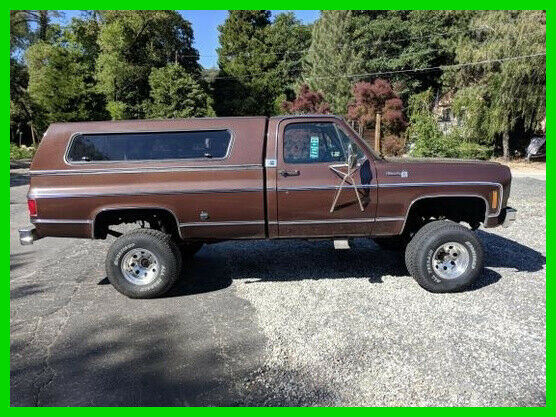 1977 Chevrolet K10 Longbed 1,000 Miles on New Engine