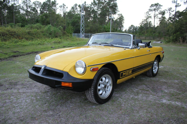 1978 MG MGB Convertible 1.8L 4 Speed Must Look Clean