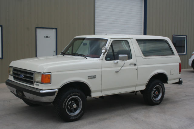 1989 Ford Bronco XLT 4X4. 42K. LOADED! MINT CONDITION!