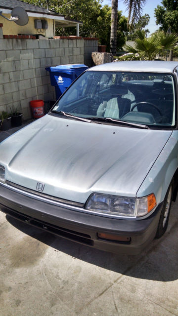 1989 Honda Civic DX Sedan 4-Door